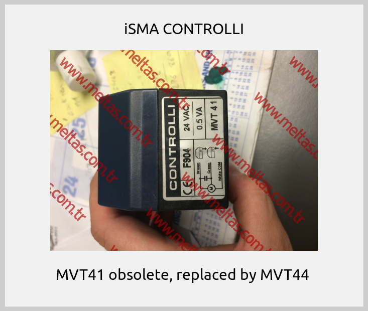 iSMA CONTROLLI - MVT41 obsolete, replaced by MVT44 