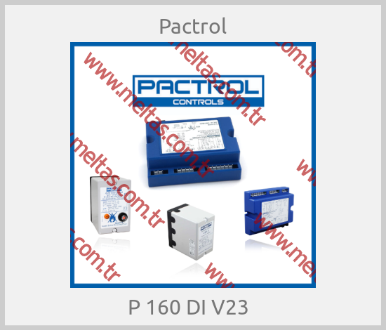 Pactrol - P 160 DI V23  