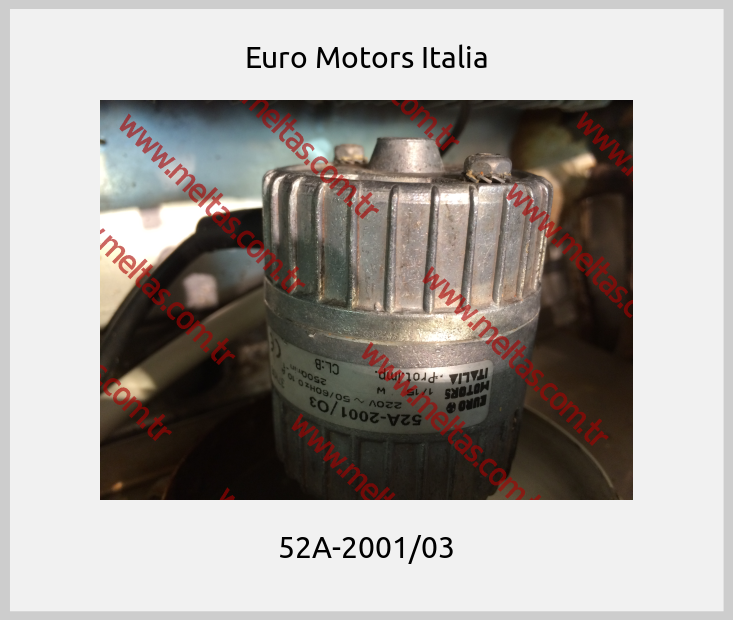 Euro Motors Italia - 52A-2001/03