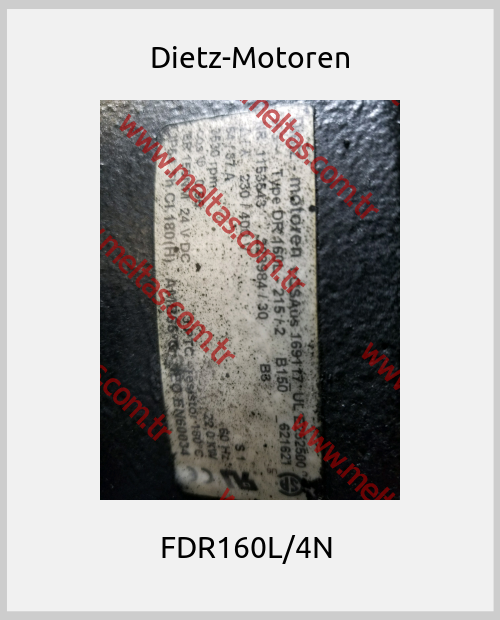 Dietz-Motoren - FDR160L/4N 