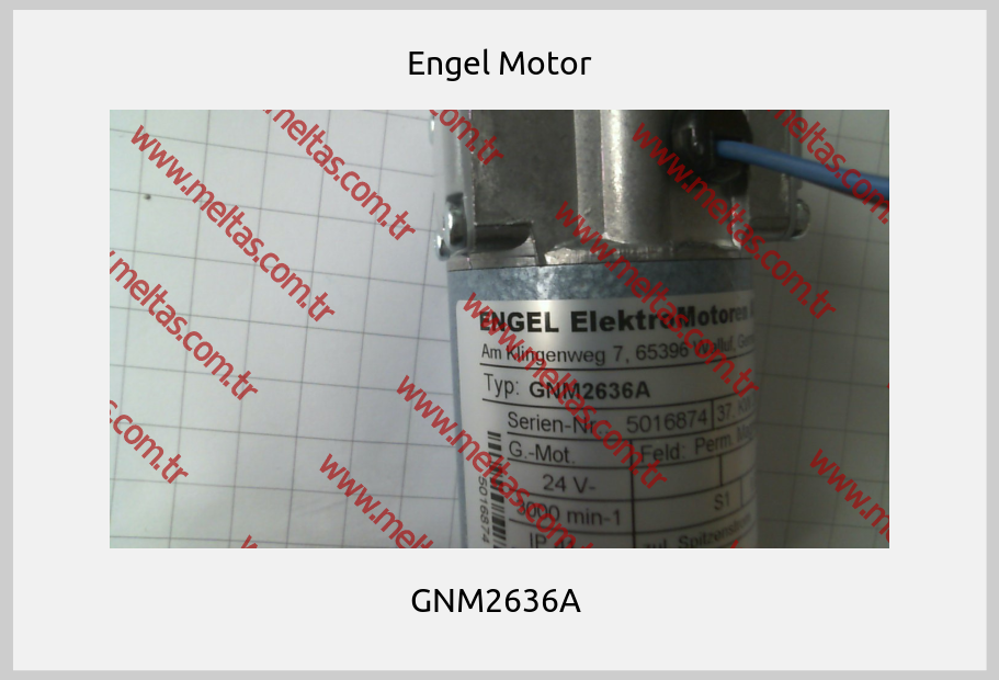 Engel Motor - GNM2636A 