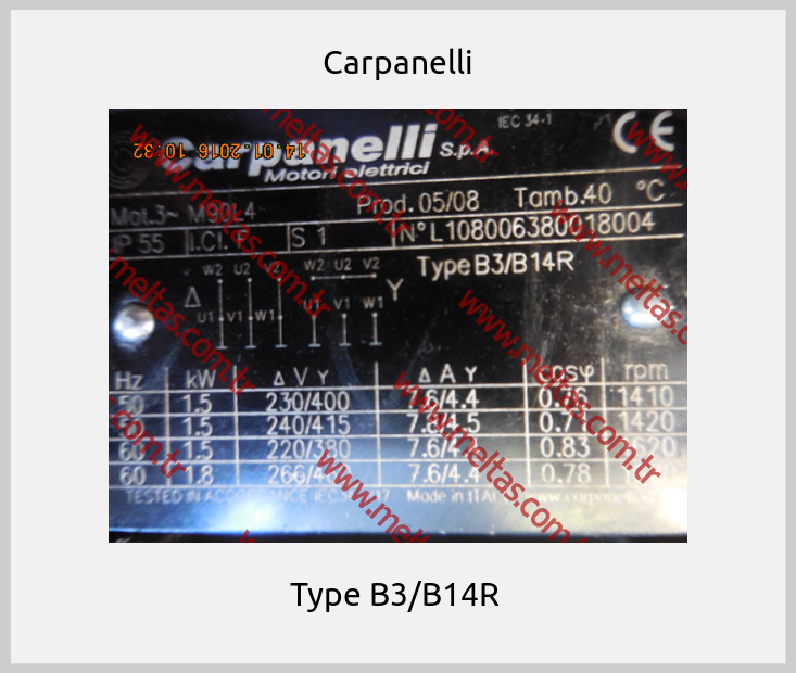 Carpanelli-Type B3/B14R 