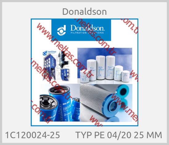 Donaldson - 1C120024-25       TYP PE 04/20 25 ΜM 