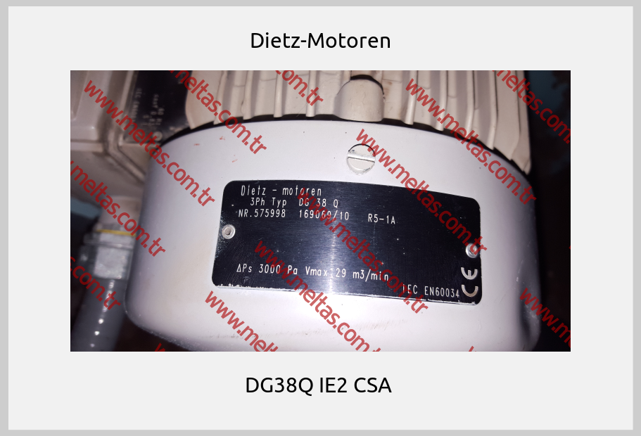 Dietz-Motoren-DG38Q IE2 CSA 