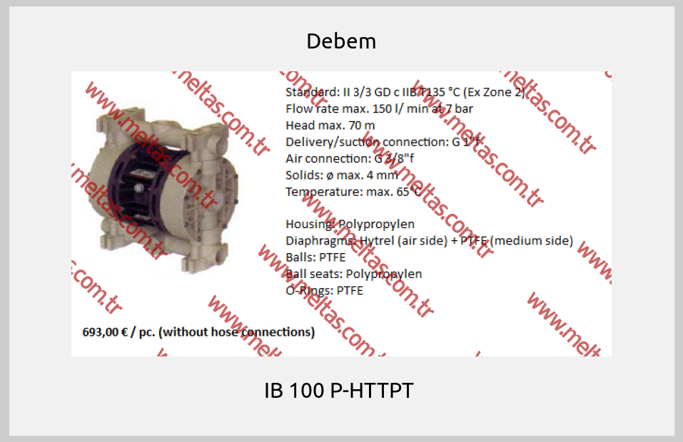Debem-IB 100 P-HTTPT 