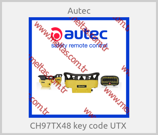 Autec - CH97TX48 key code UTX 
