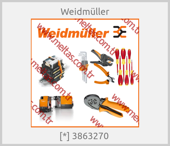 Weidmüller - [*] 3863270 
