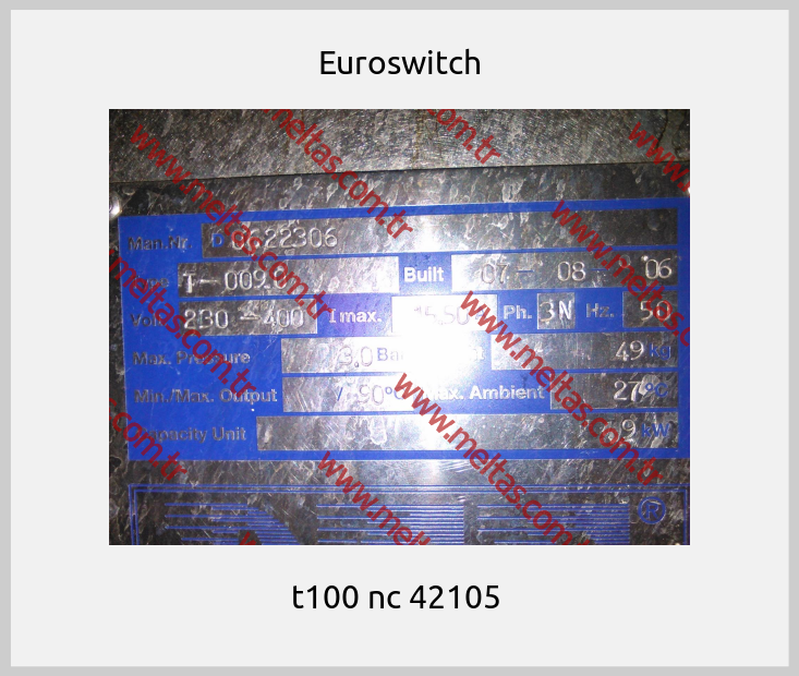 Euroswitch - t100 nc 42105 