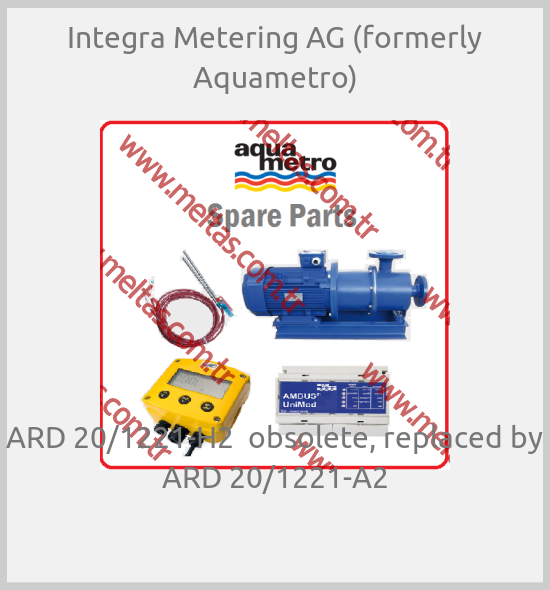 Integra Metering AG (formerly Aquametro) - ARD 20/1221-H2  obsolete, replaced by ARD 20/1221-A2
