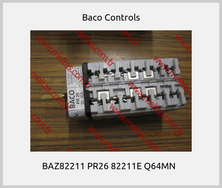 Baco Controls - BAZ82211 PR26 82211E Q64MN  