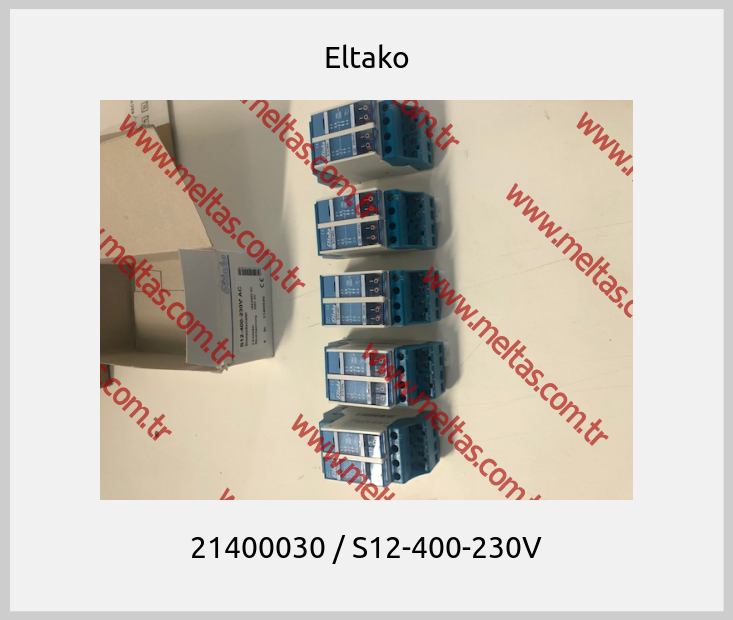 Eltako - 21400030 / S12-400-230V