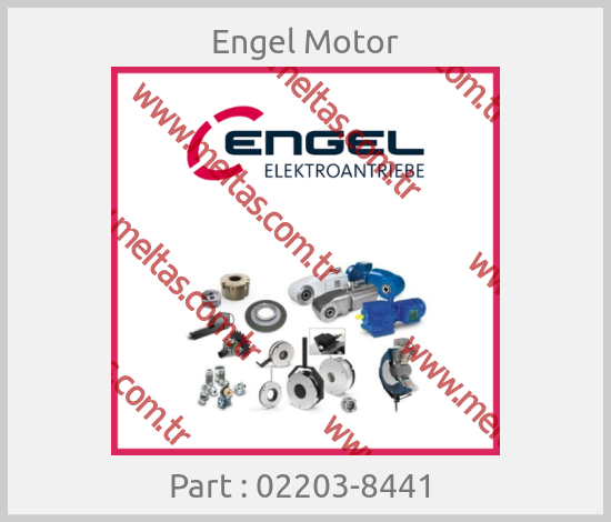 Engel Motor - Part : 02203-8441 