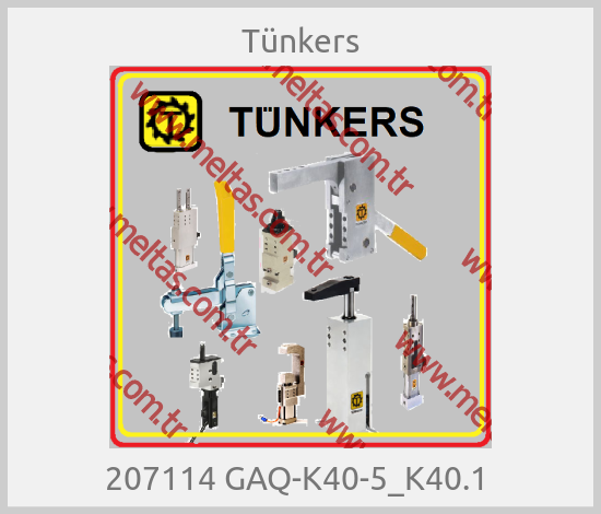 Tünkers-207114 GAQ-K40-5_K40.1 