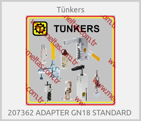 Tünkers - 207362 ADAPTER GN18 STANDARD 