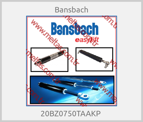 Bansbach - 20BZ0750TAAKP 