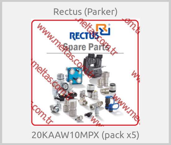Rectus (Parker) - 20KAAW10MPX (pack x5)
