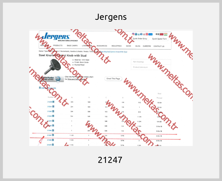 Jergens - 21247 