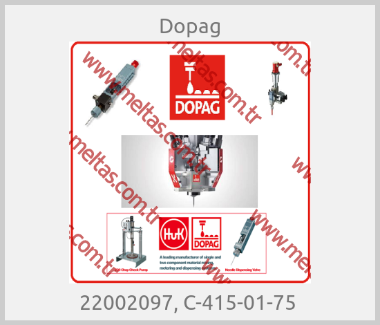 Dopag - 22002097, C-415-01-75 
