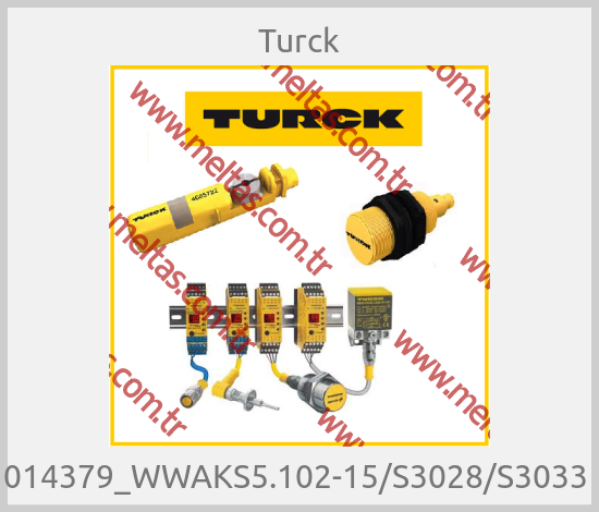 Turck-014379_WWAKS5.102-15/S3028/S3033 
