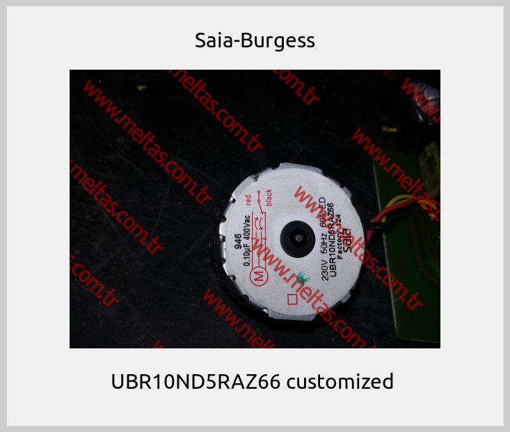 Saia-Burgess - UBR10ND5RAZ66 customized 