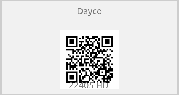 Dayco-22405 HD 