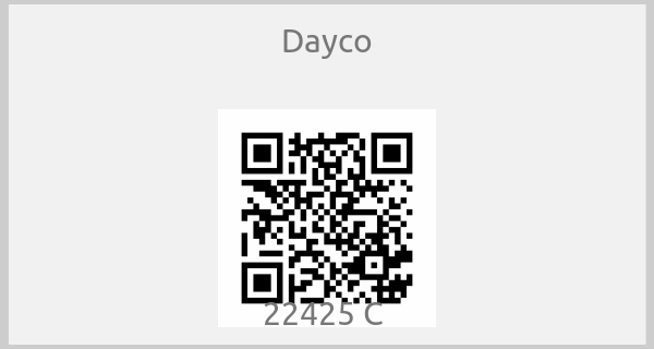 Dayco - 22425 C 