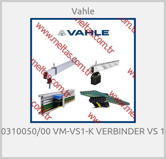 Vahle-0310050/00 VM-VS1-K VERBINDER VS 1 