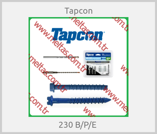Tapcon-230 B/P/E 