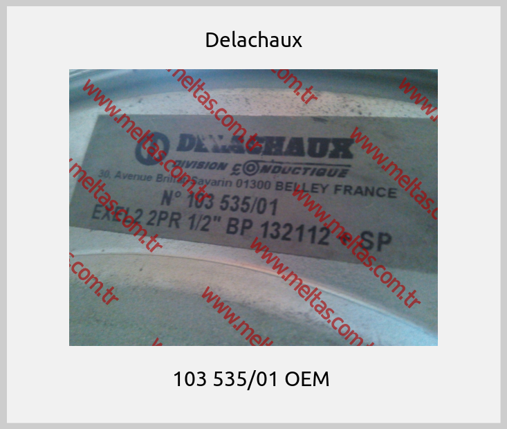 Delachaux - 103 535/01 OEM 