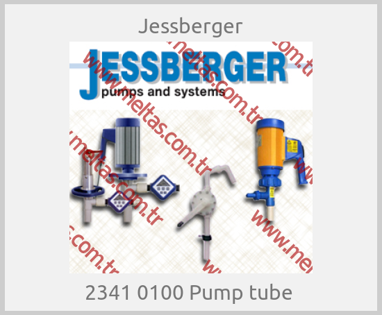 Jessberger-2341 0100 Pump tube 