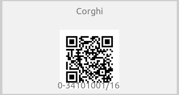 Corghi-0-34101001/16 