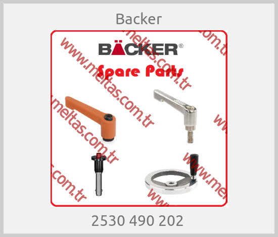 Backer - 2530 490 202 