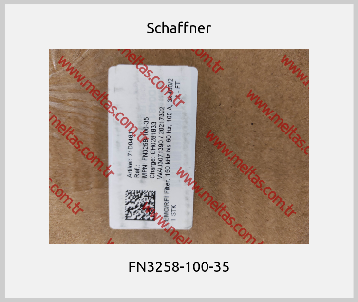 Schaffner - FN3258-100-35