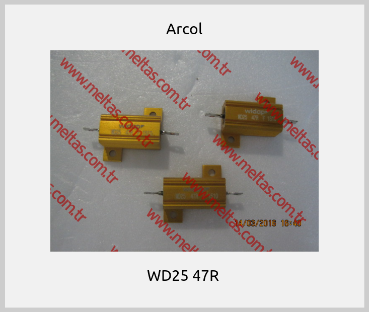 Arcol - WD25 47R 