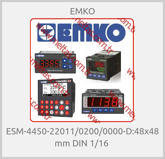 EMKO - ESM-4450-22011/0200/0000-D:48x48 mm DIN 1/16 
