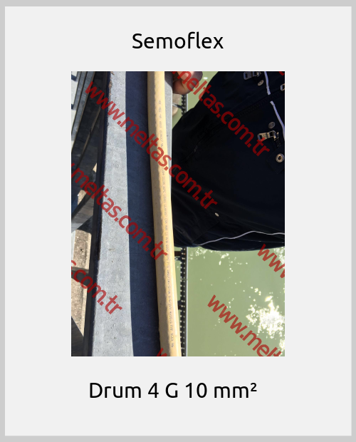 Semoflex - Drum 4 G 10 mm²  