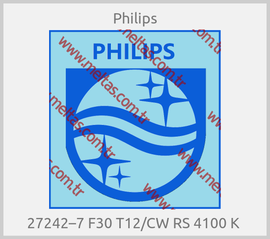 Philips-27242–7 F30 T12/CW RS 4100 K 